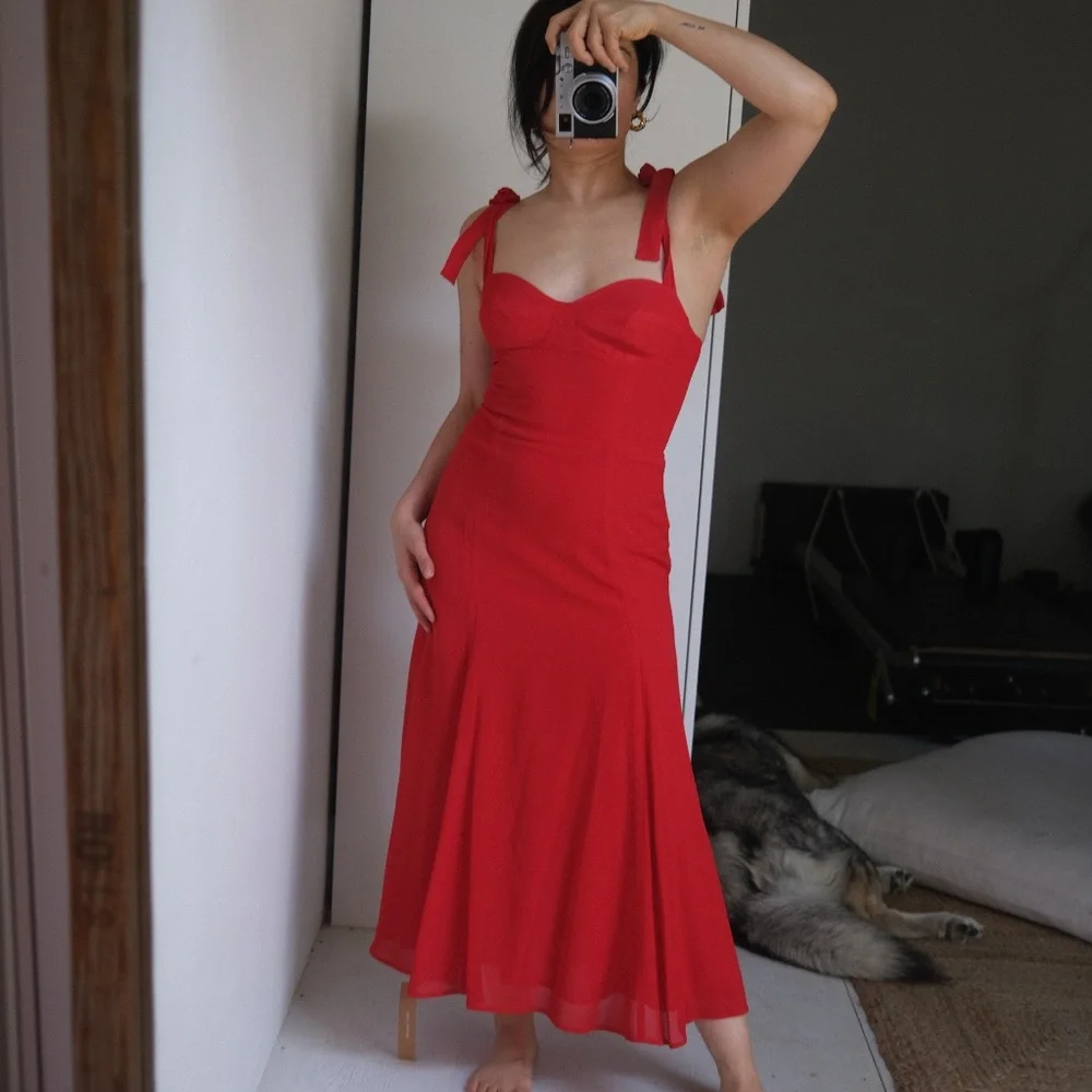 Reformation petites nadira dress - Picture 1 of 7